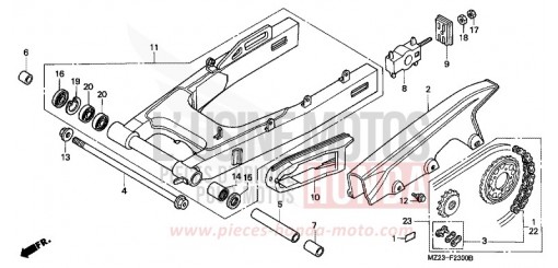 BRAS OSCILLANT CBR1000FP de 1993